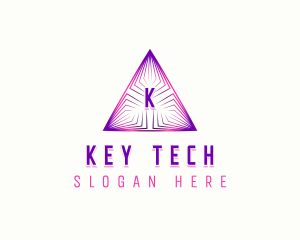 Pyramid Tech Technology logo design