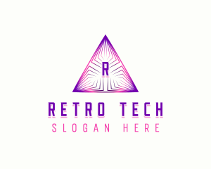 Pyramid Tech Technology logo design