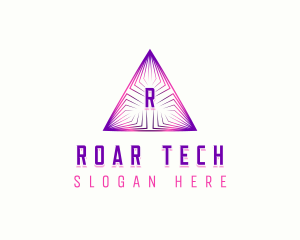 Pyramid Tech Technology logo design