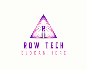 Pyramid Tech Technology logo design