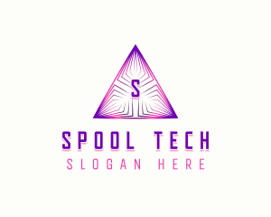 Pyramid Tech Technology logo design