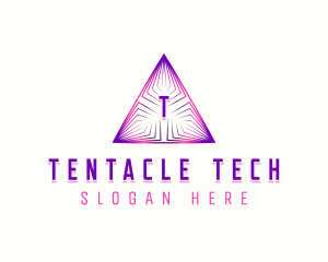 Pyramid Tech Technology logo design