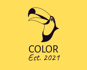 Tropical - Wild Toucan Bird logo design