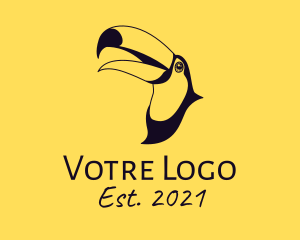 Wing - Wild Toucan Bird logo design