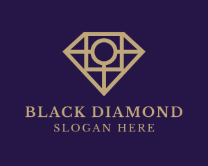 Diamond Gem Jeweler logo design