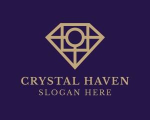 Diamond Gem Jeweler logo design