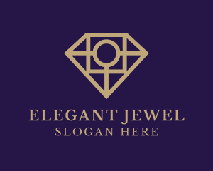 Diamond Gem Jeweler logo design