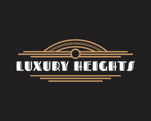 Costly - Premium Art Deco Hotel logo design