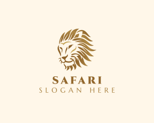 Jungle Lion Safari logo design