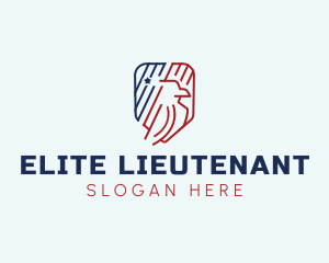 Lieutenant - USA Eagle Emblem logo design