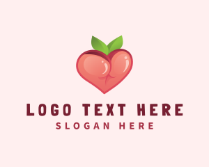 Adult - Erotic Peach Lingerie logo design