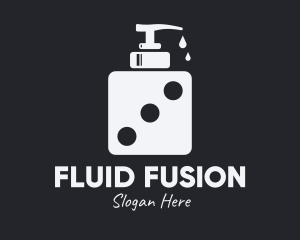 Dice Liquid Soap logo design