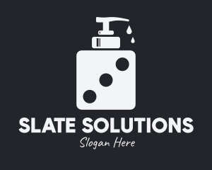 Dice Liquid Soap logo design