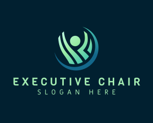Chairman - Human Leadership Supervisor logo design