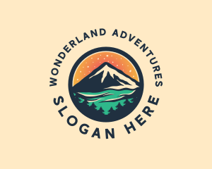 Peak Mountain Outdoor logo design