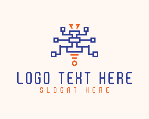 Program - Spider Monster Tech logo design