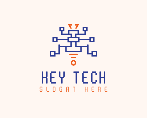 Spider Monster Tech logo design