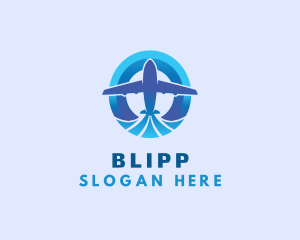Travel Aviation Airplane Logo