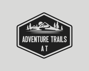 Mountain Travel Adventure logo design