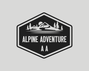 Mountain Travel Adventure logo design