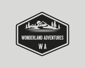 Mountain Travel Adventure logo design