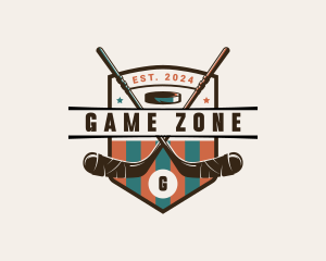 Hockey Team Sport logo design