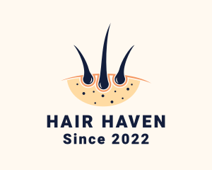 Hair - Skin Hair Treatment logo design