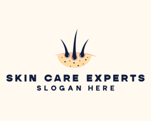 Skin Hair Treatment logo design