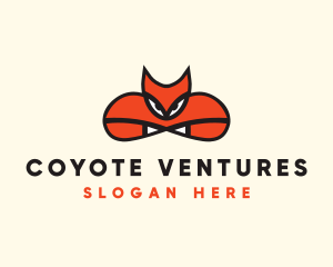 Coyote - Wild Fox Zoo logo design