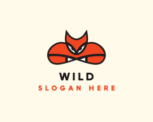 Wild Fox Animal logo design