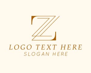 Geometric - Elegant Brand Letter Z logo design