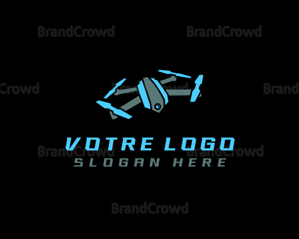 Drone Aerial Technology Logo
