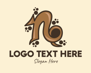 Letter N - Chocolate Letter N logo design