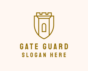 Gate - Tower Shield Security logo design
