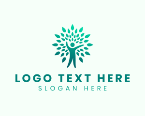 Spirit - Nature Human Tree logo design