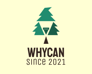 National Park - Pine Tree Wizard logo design