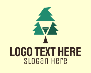 Pine Tree Wizard  Logo