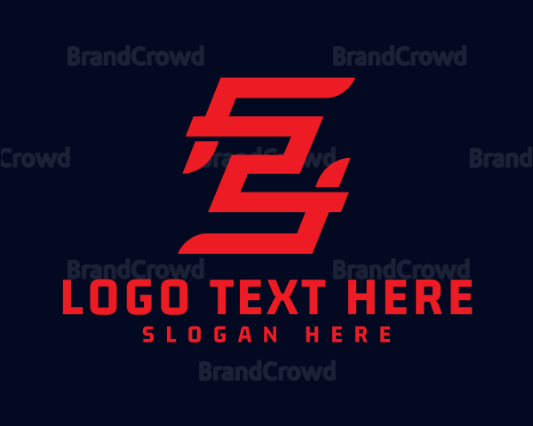 Business Letter FS Monogram Logo