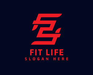 Business Letter FS Monogram Logo