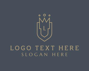 Fashion - Shield Crown Business logo design