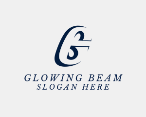 Serif Slant Company logo design