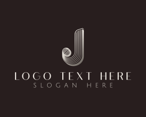 Premium Vintage Luxury Letter J Logo