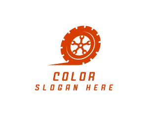 Speed - Tire Mechanic Wrench logo design