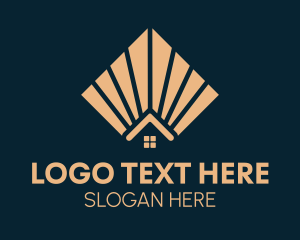 Roofing House Repair logo design