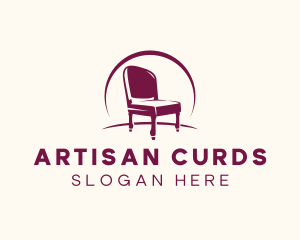 Seat Chair Furniture logo design