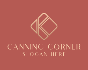 Elegant Company Letter K logo design