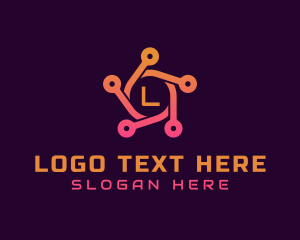 Telecom - Cyber Software Technology logo design