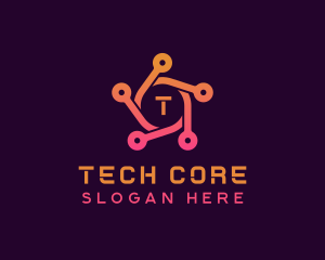 Tech Circuit Software logo design