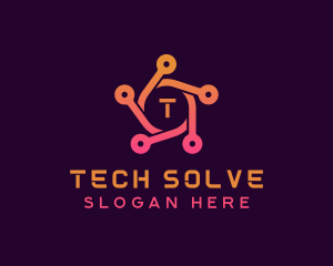 Tech Circuit Software logo design