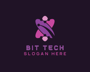 Leaf Tech Biotechnology logo design